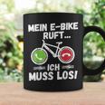 Mein E-Bike Ruft Ich Muss Los Radfahren Tassen Geschenkideen