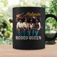Melanin Rodeo Queen Black Cowgirl African American Western Coffee Mug Gifts ideas