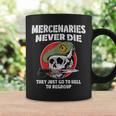 I Mercenari Mai Muoiono Mai Loro Solo Rigruppo Militare Retrò Teschio Tazze Ideas de regalos