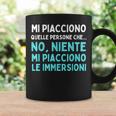 Mi Piacciono Le Immersioni Sub Subacqueo Frase Divertente Tazze Ideas de regalos