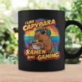 Mi Piace Capybara Ramen E Gaming Cute Kawaii Capybara Tazze Ideas de regalos