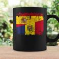Moldavia España Bandera De La Amistad Moldavia Taza de café Ideas de regalos