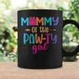Mommy Of The Birthday Girl Dog Paw Family Matching Party Coffee Mug Gifts ideas