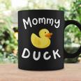 Mommy Duck Birthday Rubber Duck Lover Family Matching Women Coffee Mug Gifts ideas