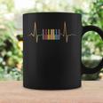Musicista Grafica Pianoforte Battito Cardiaco Pianista Tazze Ideas de regalos