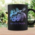 Navarre Beach Florida Sea Turtle Flowers Surfer Souvenir Coffee Mug Gifts ideas