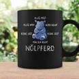 Nölpfer Nörgelndes Nö Saying Hippo Fun Word Game Tassen Geschenkideen