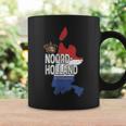 Nordholland Niederlande Retro Landkarte Hollandintage Tassen Geschenkideen