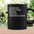 Oberhausen City Metropolis Home Region Tassen Geschenkideen