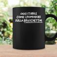 Oggi Stabile Come I Pomodori Sulla Bruschetta Tazze Ideas de regalos