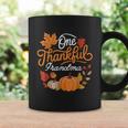 One Thankful Grandma Autumn Fall Thanksgiving Pumpkin Coffee Mug Gifts ideas