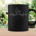 Padre E Hija Latidos Del Corazón Papá E Niña Taza de café Ideas de regalos