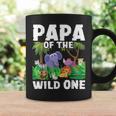 Papa Of The Wild One Compleanno Zoo Safari Jungle Tazze Ideas de regalos