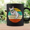 Pastore Svizzero Bianco Cane Con Occhiali Da Sole Tazze Ideas de regalos