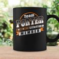 Porter Last Name Team Porter Lifetime Member Coffee Mug Gifts ideas