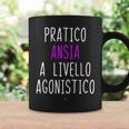 Pratico Ansia A Livello Agonistico Divertente Ironica Tazze Ideas de regalos