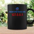Programmer No Place Like 127001 Linux Geek Nerd Tazze Ideas de regalos