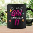 Questa Ragazza È Ufficialmente 11 Anni Di Età Ragazze Compleanno Tazze Ideas de regalos