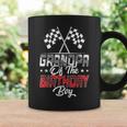 Race Car Grandpa Of The Birthday Boy Racing Family Pit Crew Coffee Mug Gifts ideas