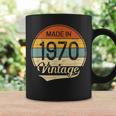 Regalo Uomo Donna 54 Compleanno -Intage Made In 1970 Tazze Ideas de regalos