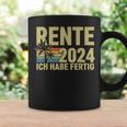 Rente 2024 Ich Habe Fertig Rentner Tassen Geschenkideen