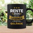 Rente 2024 Real Legend Leaves Terrain Pensioner Tassen Geschenkideen