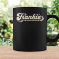 Retrointage Frankie Name Personalised Tassen Geschenkideen