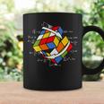 Rubik Cube Magic Cube Cube Rétro Rubiintage Nerd Tasse Idées cadeaux