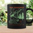San Francisco California Cool Souvenir Rústico San Francisco Taza de café Ideas de regalos
