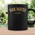 San Mateo Sports College Style En San Mateo Taza de café Ideas de regalos