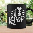 Saranghae Mano Coreana Gesto Del Cuore Corea K-Pop Tazze Ideas de regalos