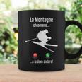 Sciatore Invernali Neve Montagne Mi Chiamano Sci Tazze Ideas de regalos