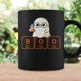 Science Teacher Ghost Halloween Chemistry Boo Elements Women Coffee Mug Gifts ideas