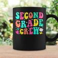 Second Grade Crew Groovy Team 2Nd Grade Squad Back To School Coffee Mug Gifts ideas