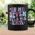 In My Seven Year Old Era Girl Boy 7Th Birthday 7 Year Old Coffee Mug Gifts ideas