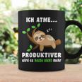 Sloth Sleep Ich Atme Produktiver Sloth Tassen Geschenkideen