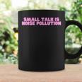 Small Talk Is Noise Pollution Y2k Gen Z Talking Meme Tazze Ideas de regalos