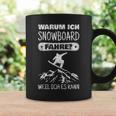 Snowboard Slogan Snowboarder Women's Tassen Geschenkideen