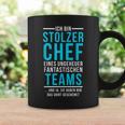 Stolzer Chef Eines Fantastische Teams Saying Tassen Geschenkideen