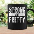 Strong And Pretty Strongman Per Allenamento Da Palestra Tazze Ideas de regalos