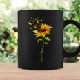 Sunflower Sarcoma Cancer Awareness Yellow Ribbon Support Coffee Mug Gifts ideas