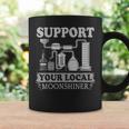 Supporta Il Tuo Locale Moonshiner Moonshine Tazze Ideas de regalos
