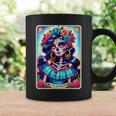 Tarot Card Dia De Los Muertos Woman Catrina Day Of The Dead Coffee Mug Gifts ideas