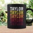 Taylor Retro Wordmark Patternintage Style Tassen Geschenkideen