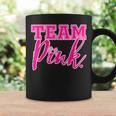 Team Pink Gender Reveal Team For Girls Tassen Geschenkideen