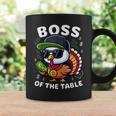 Thanksgiving Boy Turkey Boss Of The Table Coffee Mug Gifts ideas