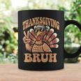 Thanksgiving Bruh Turkey Fall Boys Coffee Mug Gifts ideas
