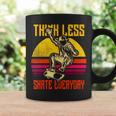 Think Less Skate Everyday Skateboardintage Per Uomo Tazze Ideas de regalos