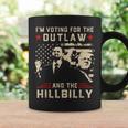 Trump 2024 Flag Outlaw Hillbilly JDVance 2024 Donald Trump Coffee Mug Gifts ideas