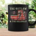Trump 2024 Flag Outlaw Hillbilly JDVance 2024 Donald Trump Coffee Mug Gifts ideas